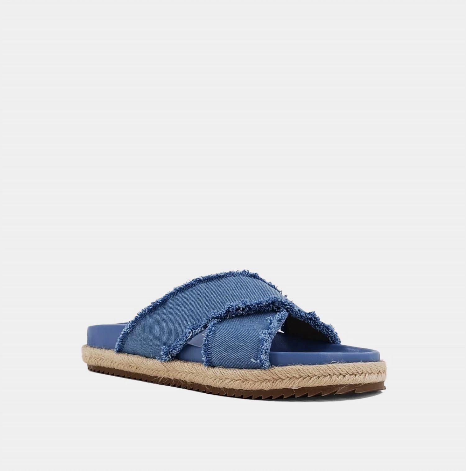Women's Courtney Slides In Navy Womens Slippers at low price