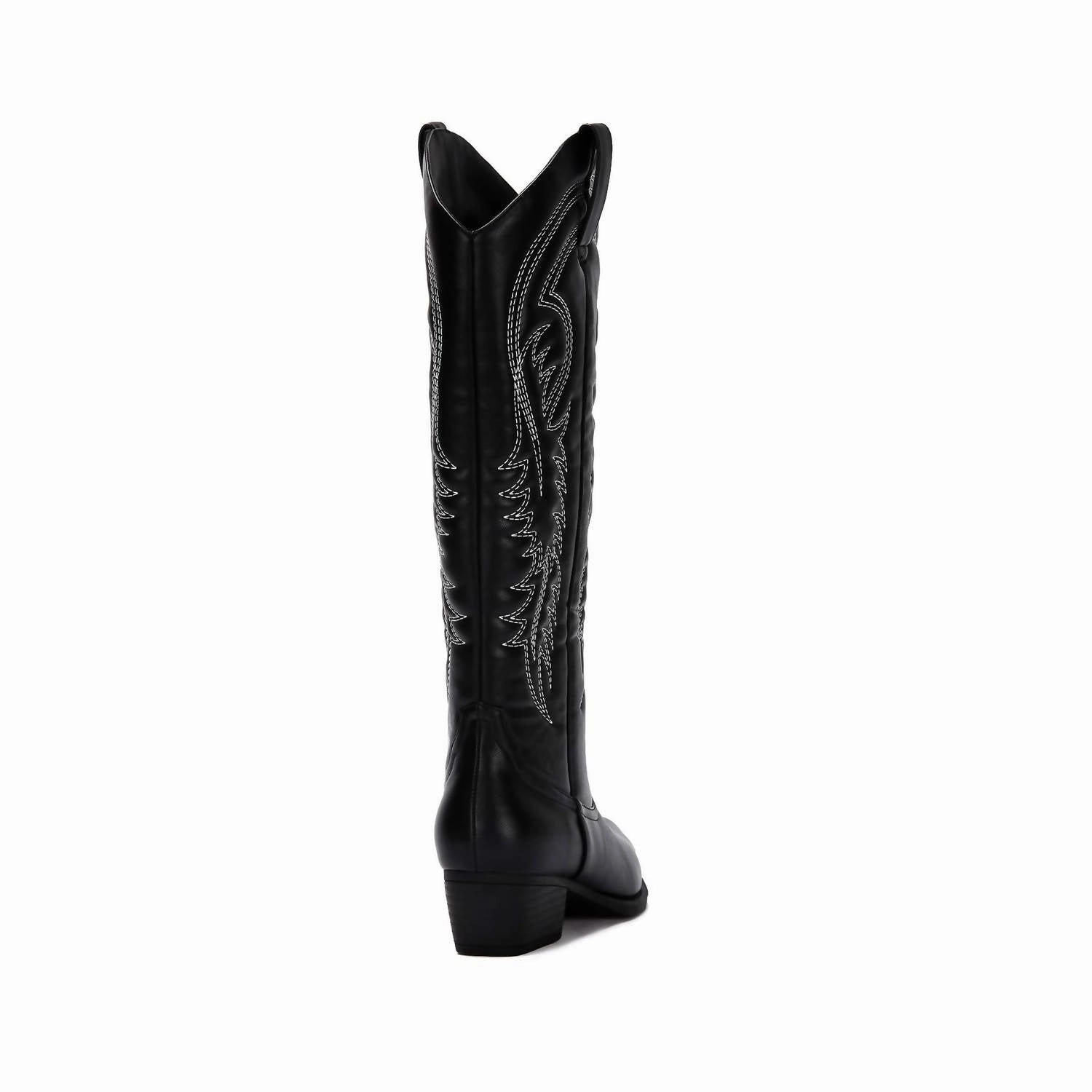 Women's Cowgirl Western Boots In Black