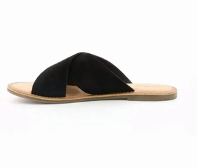 Women's Diaz Slip-On In Black Womens Slippers at low price