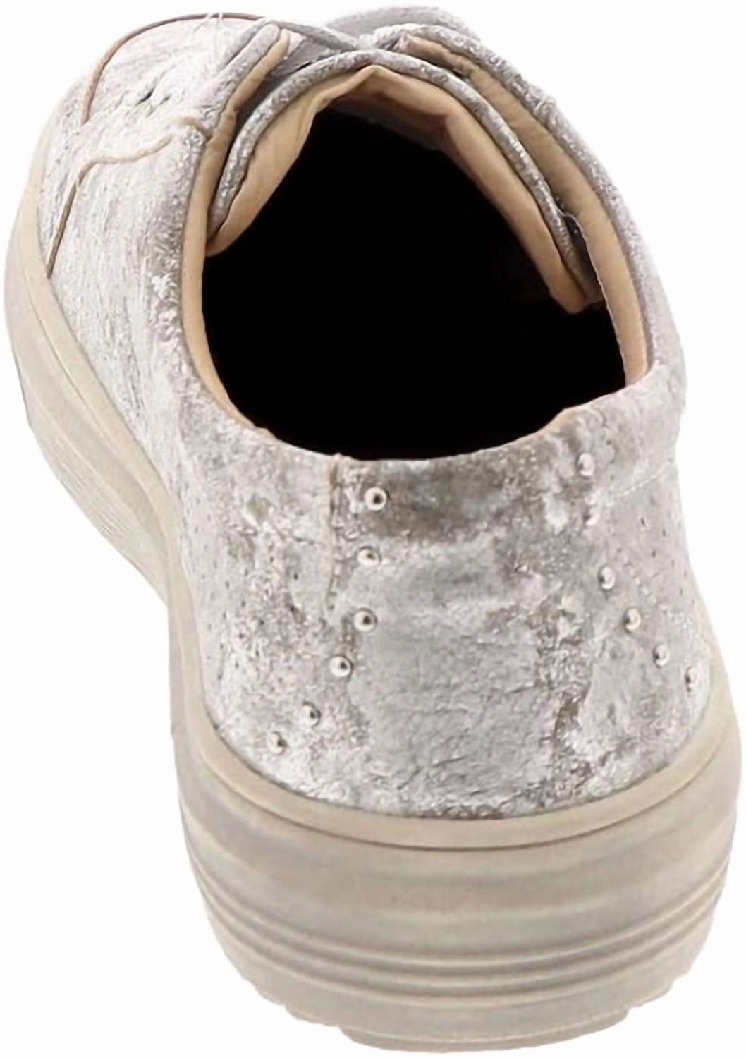 Women's Down Time Sneaker In Silver