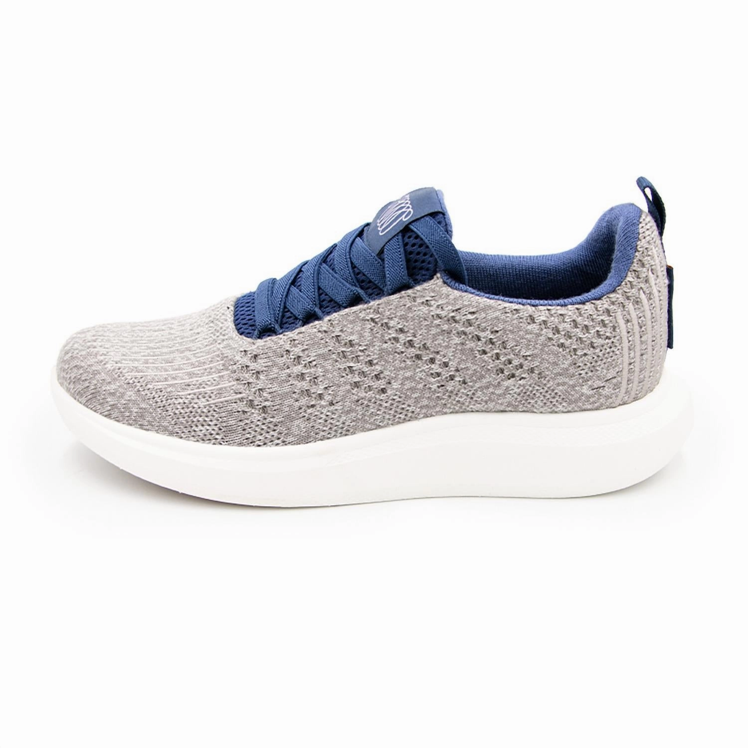 Women's Eden Sneaker In Natural Denim Merino Wool