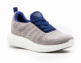 Women's Eden Sneaker In Natural Denim Merino Wool Womens Sneakers at discount price