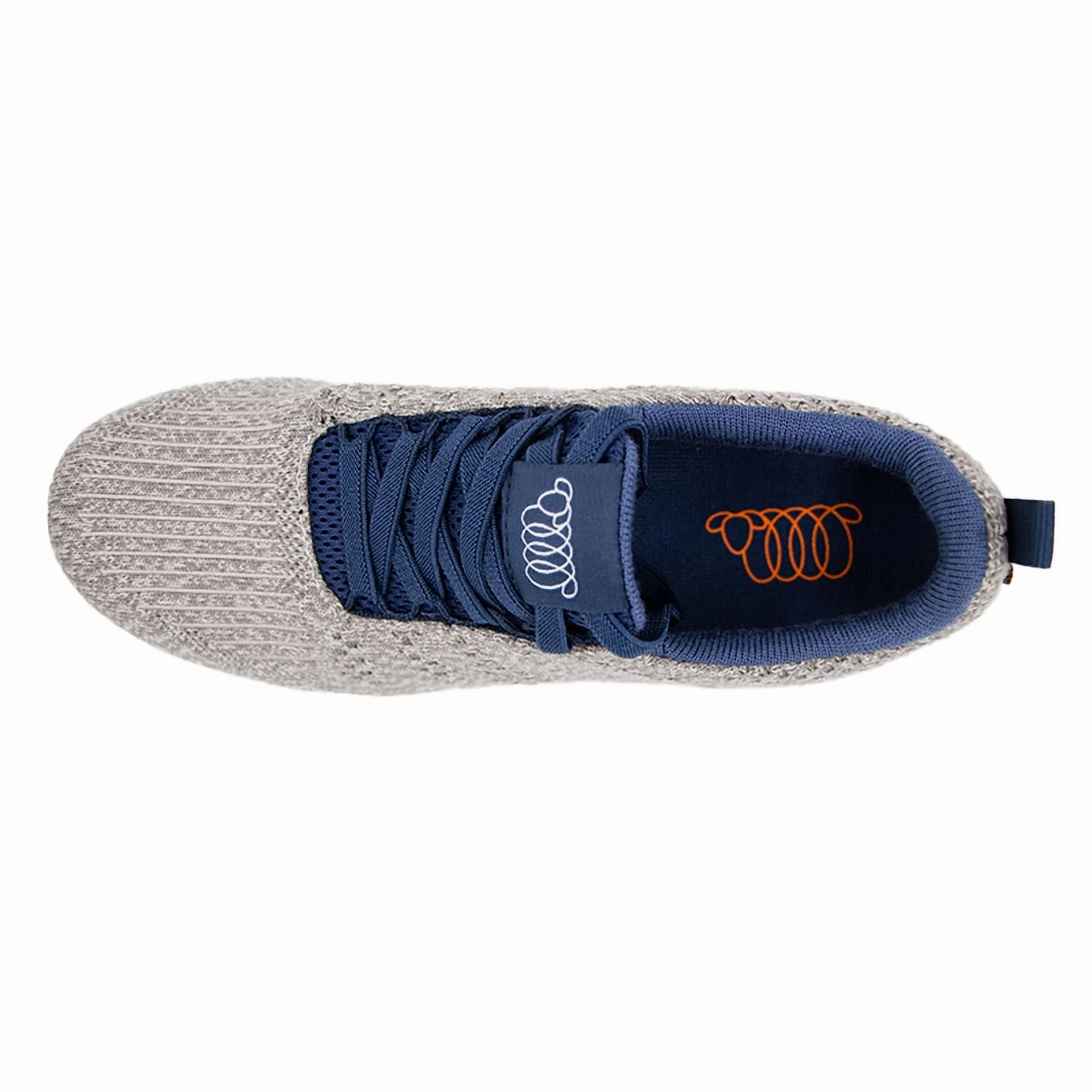 Women's Eden Sneaker In Natural Denim Merino Wool
