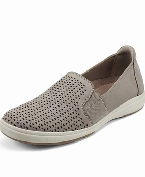 Women's Elin Leather Slip-On Casual Sneakers In Coco Trendy Womens Sneakers for sale