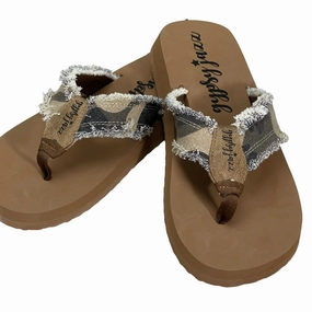 Women's Encore Flip Flop In Camo Womens Slippers at low price