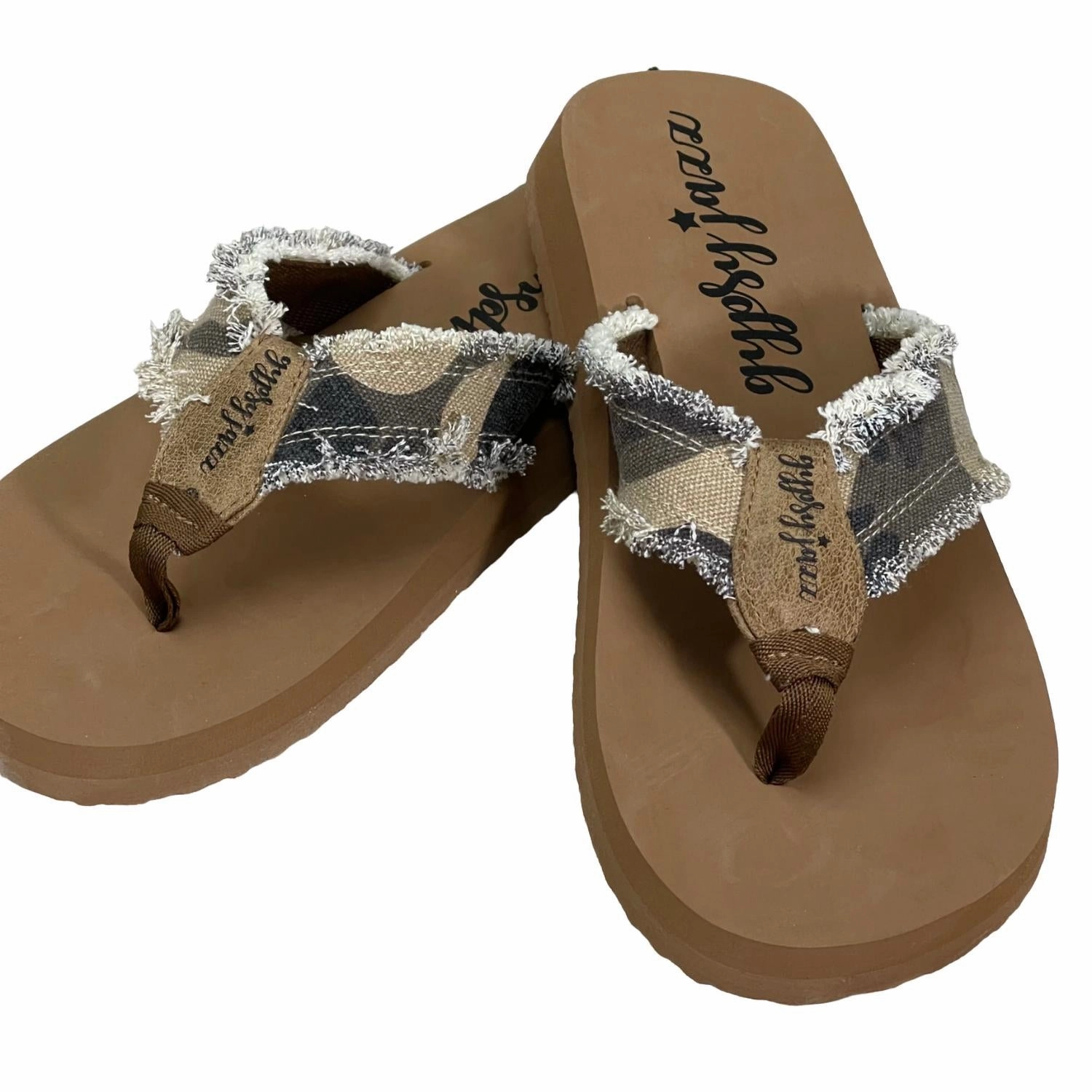 Women's Encore Flip Flop In Camo Womens Slippers at low price