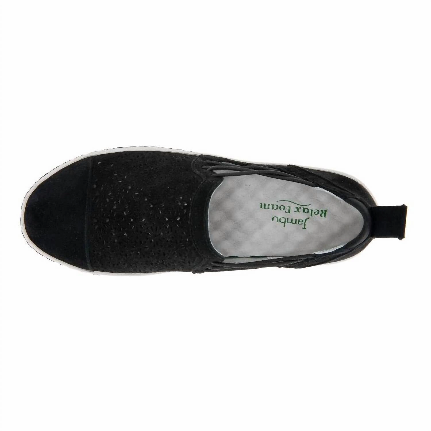 Women's Erin Wide Sneaker In Black/rock