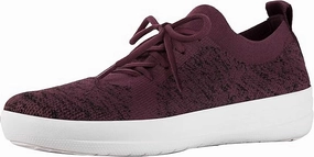 Women's F-Sporty Uberknit Sneaker In Deep Plum Mix Trendy Womens Sneakers for sale