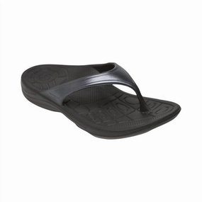 Women's Fiji Sparkle In Black Womens Slippers at low price