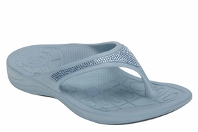 Women's Fiji Sparkle In Blue Womens Slippers at low price