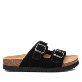 Women's Flat Sandals In Black Womens Casual Sandals deals