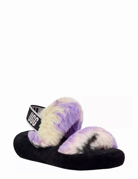 Women's Fluff Yeah Flutie Dye Slides In Magnolia Cozy Womens Slippers discount