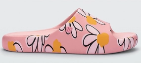 Women's Free Print Slippers In Pink/white Womens Slippers at low price