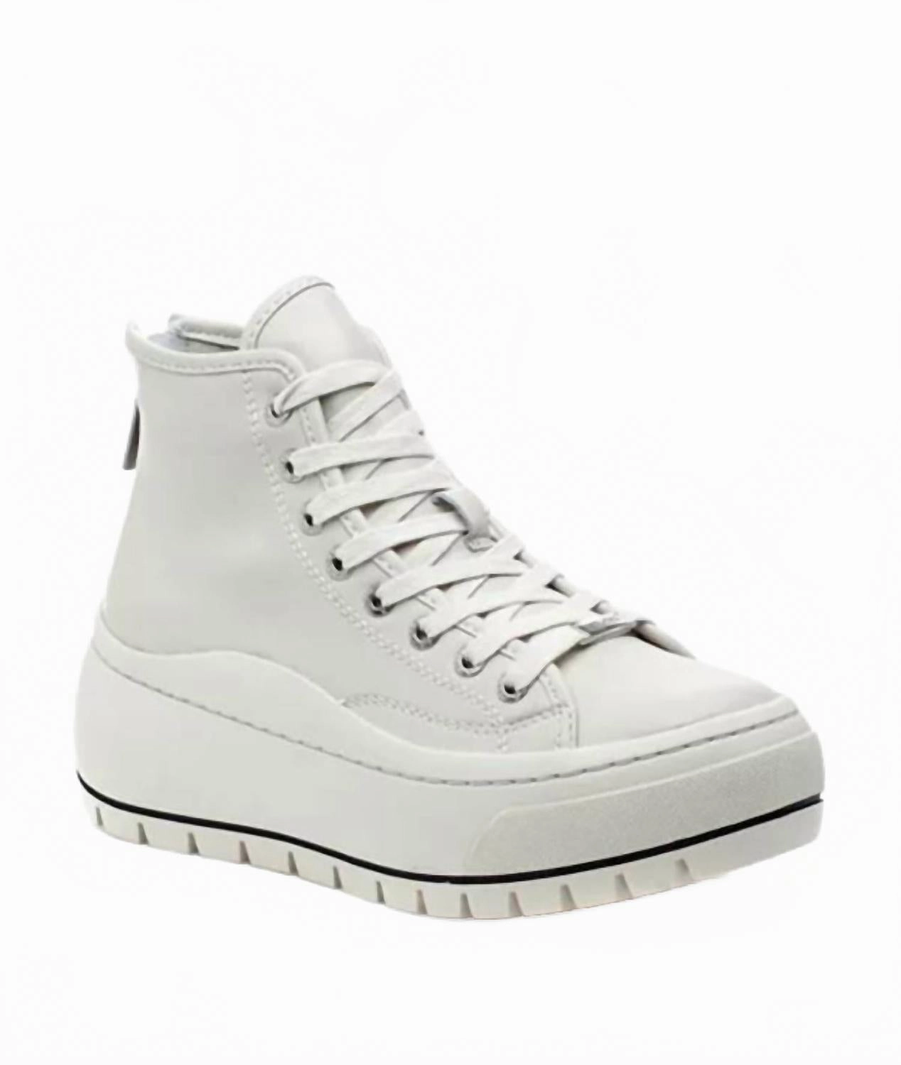 Women's Gracie Platform Sneaker In White Online store for Womens Sneakers