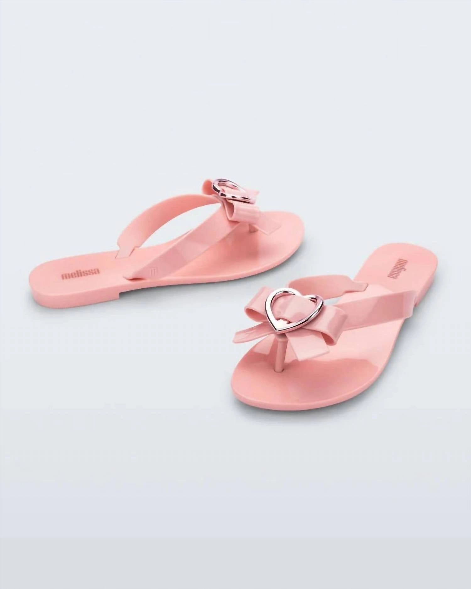 Women's Harmonic Heart Sandal In Pink