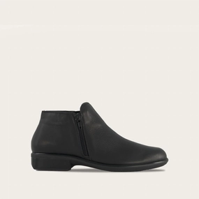 Women's Helm Boots In Water Resistant Black Comfortable Womens Boots low price