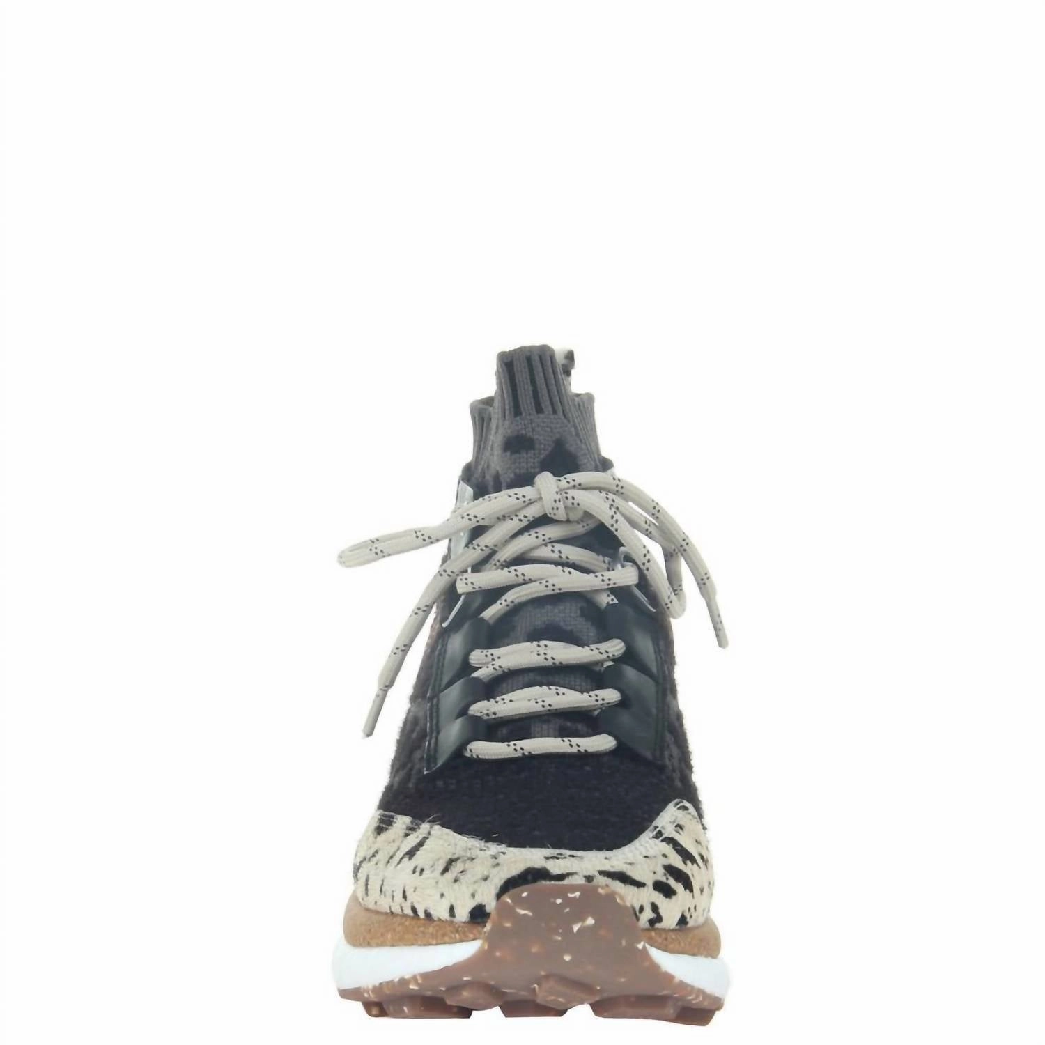 Women's Hybrid In Animal Print High Top Sneakers