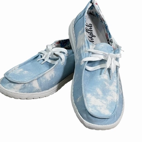 Women's Iris Sneaker In Sky Blue Womens Sneakers at discount price