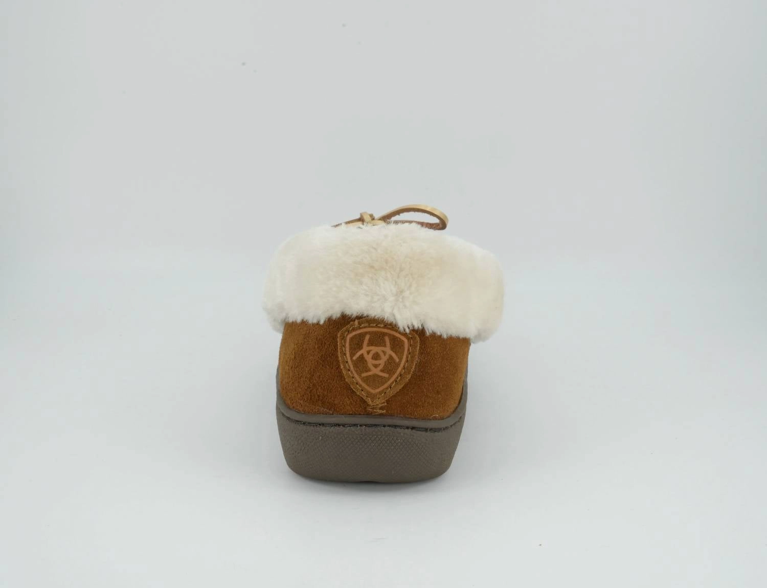 Women's Ivy Suede Moccasin Slipper In Brown