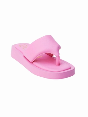 Women's Izzie Thong Sandal In Hot Pink Trendy Sandals for Women
