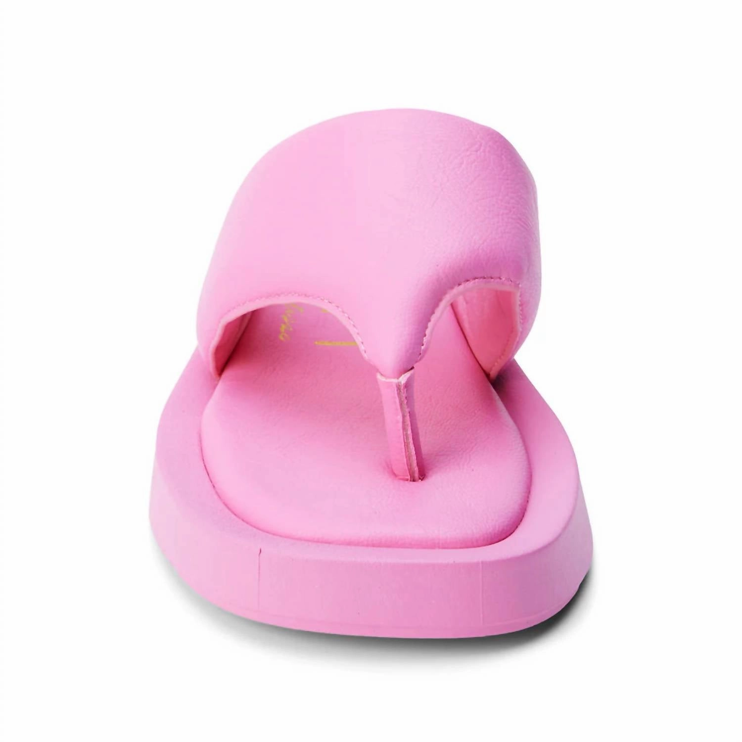 Women's Izzie Thong Sandal In Hot Pink
