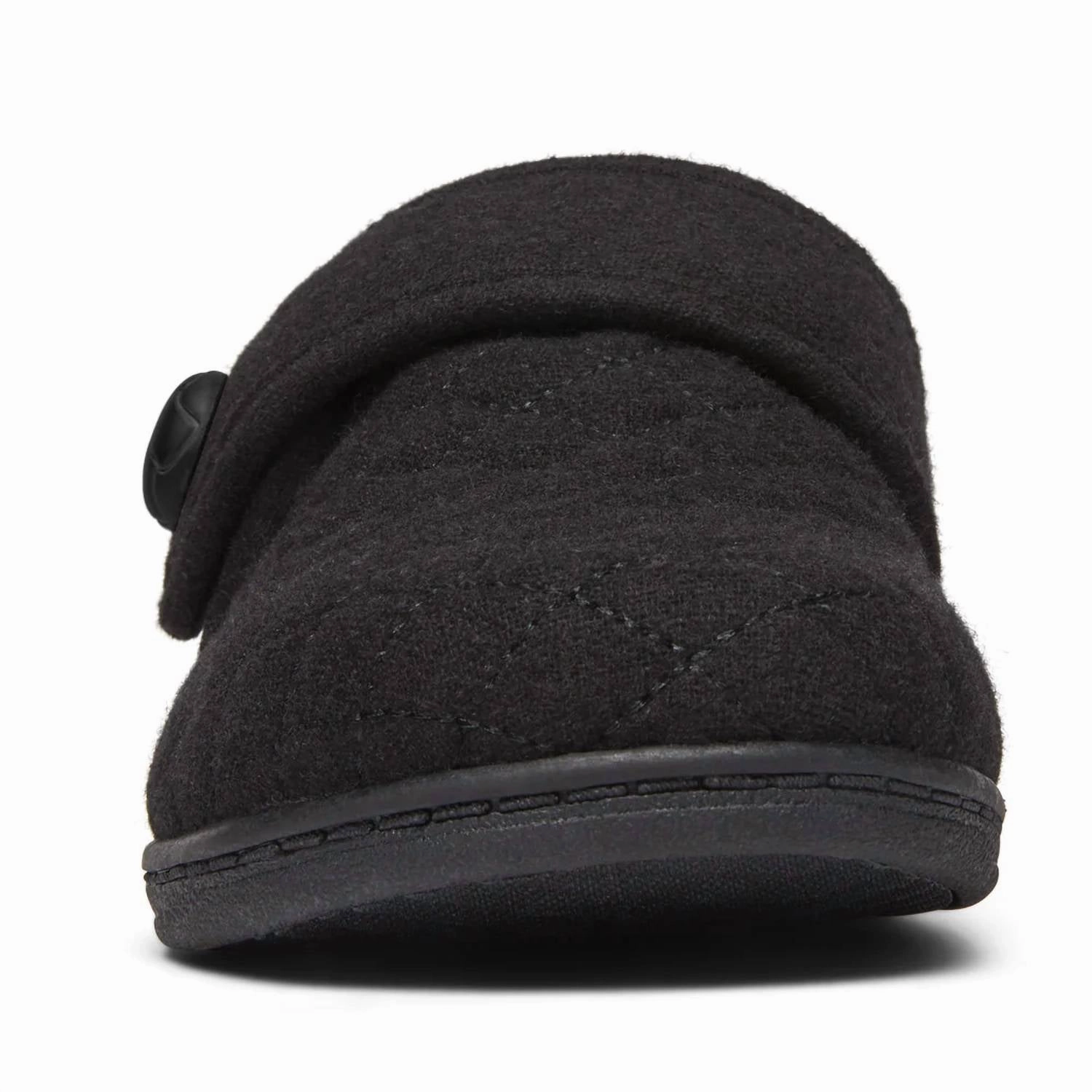 Women's Jackie Flannel Slipper In Black