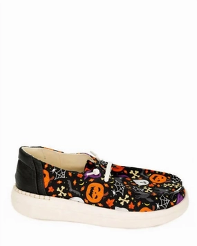 Women's Kayak 2 Halloween Slip On Sneaker In Black Multi Best-selling Womens Sneakers
