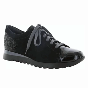 Women's Kellee Sneaker In Black Patent/suede Online store for Womens Sneakers
