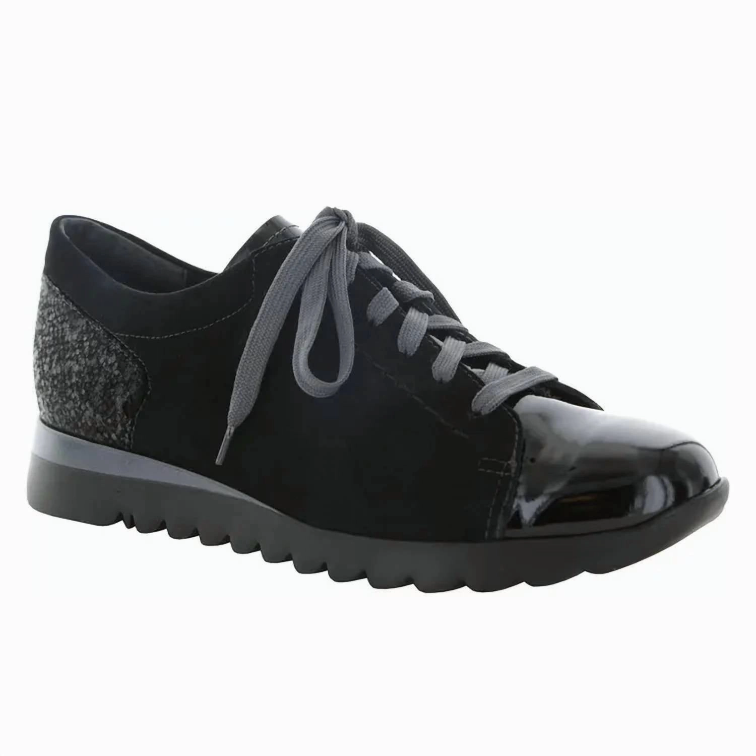 Women's Kellee Sneaker In Black Patent/suede Online store for Womens Sneakers