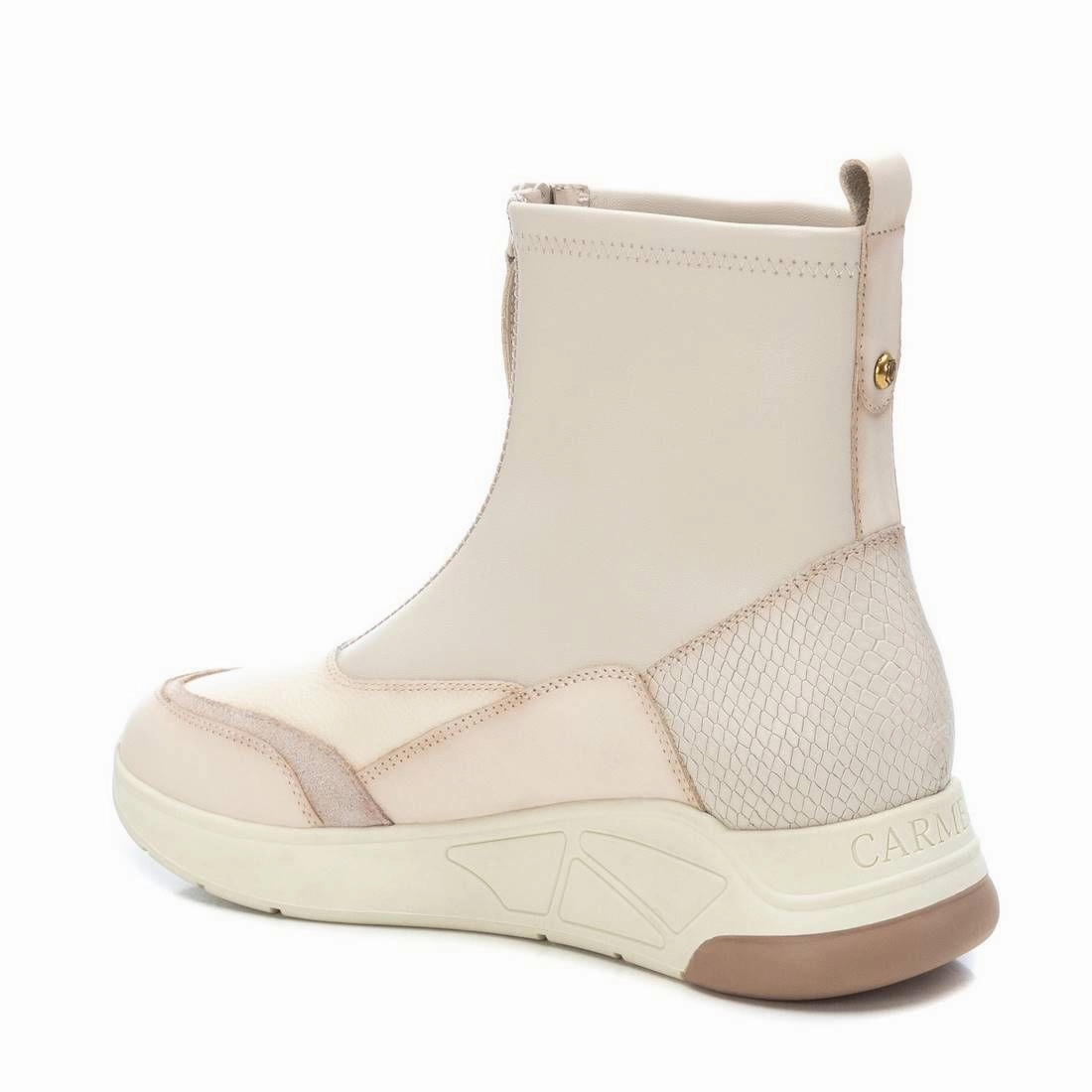 Women's Leather Casual Booties Carmela By XTI