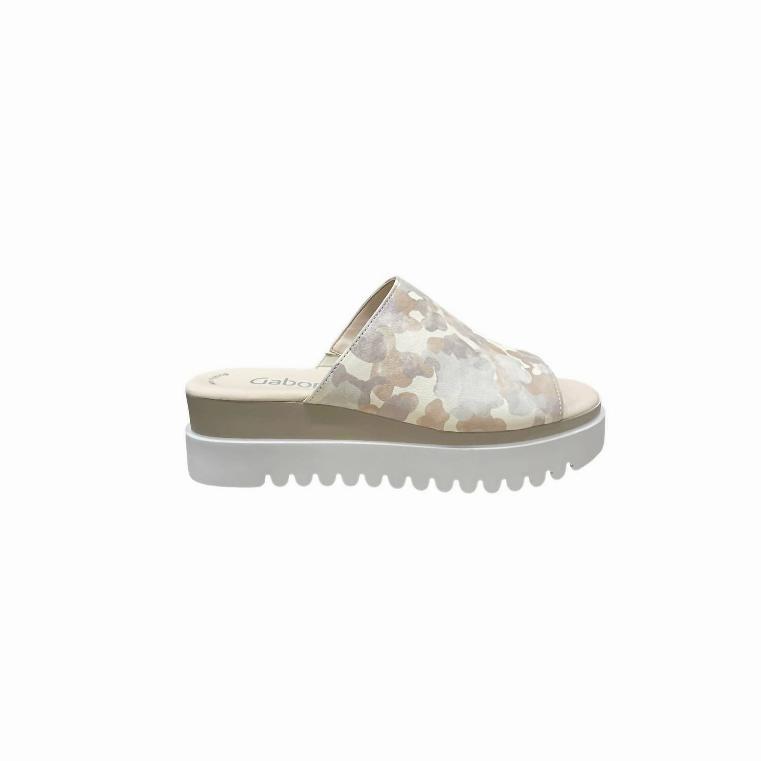 Women's Leather Slippers In Camoflauge Womens Slippers at low price