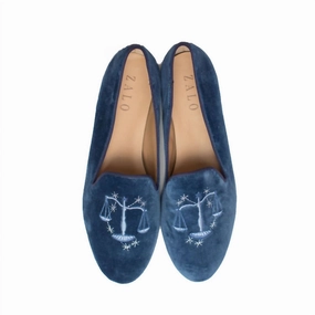 Women's Libra Slipper In Blue Smoke Cozy Womens Slippers discount