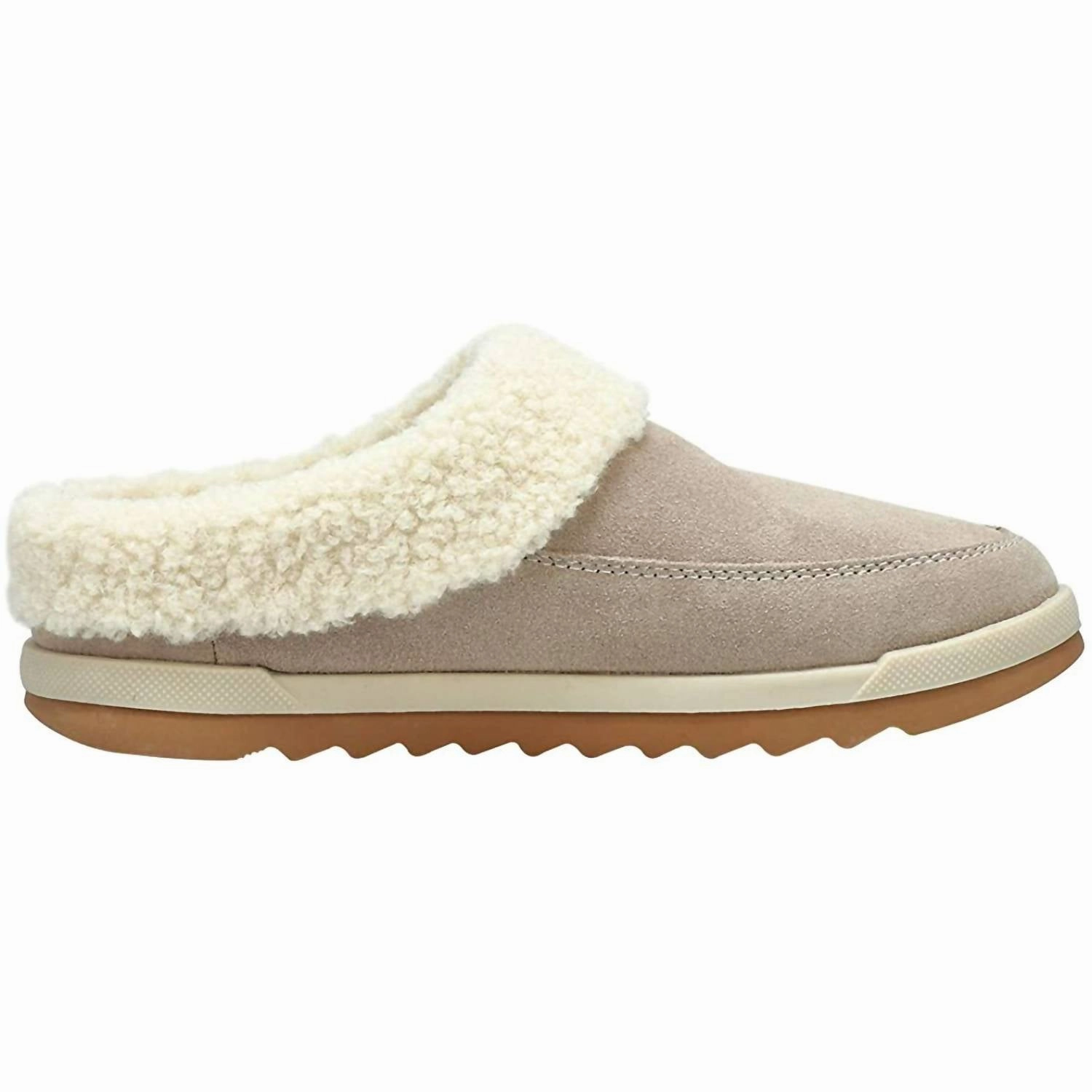 Women's Liliana Suede Slipper In Stone/mushroom Suede
