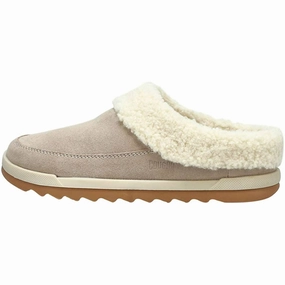 Women's Liliana Suede Slipper In Stone/mushroom Suede Womens Slippers at low price