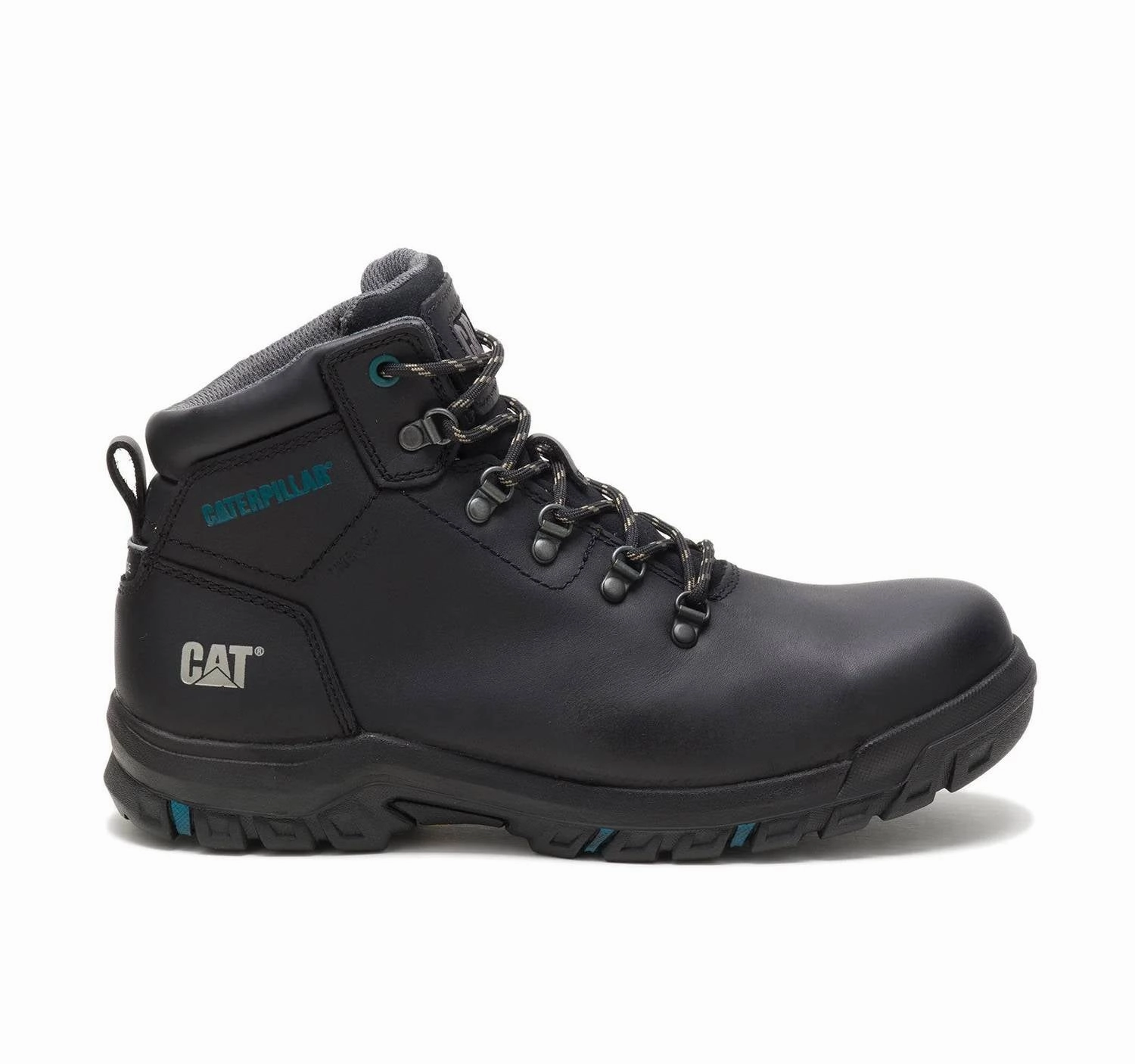 Women's Mae Steel-Toe Waterproof Work Boot In Black