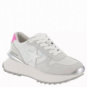 Women's Major 29 Sneaker In Clear/glitter Multi Trendy Womens Sneakers for sale
