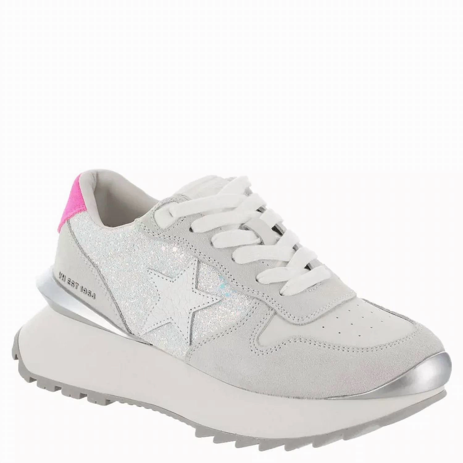 Women's Major 29 Sneaker In Clear/glitter Multi Trendy Womens Sneakers for sale