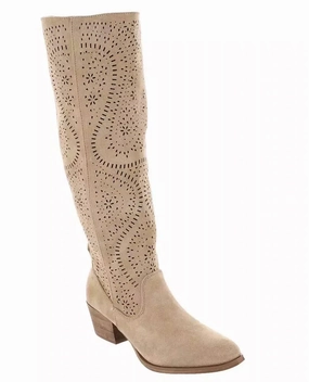 Women's Mara Tall Boot In Sand Comfortable Womens Boots low price