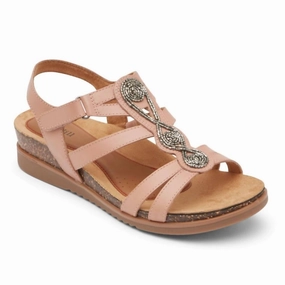 Women's May Embellished Sandal In Pink Outlet price Womens Sandals