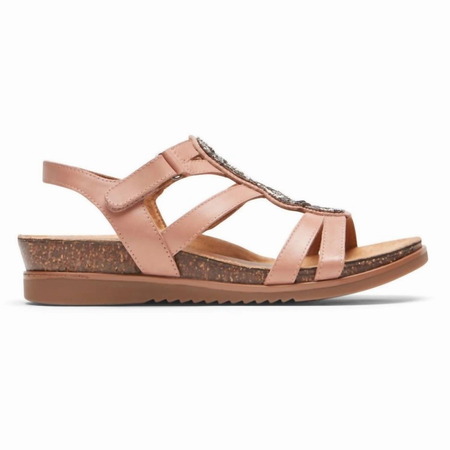 Women's May Embellished Sandal In Pink