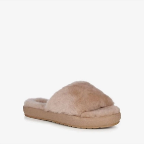 Women's Mckay Slipper In Camel Womens Slippers at low price