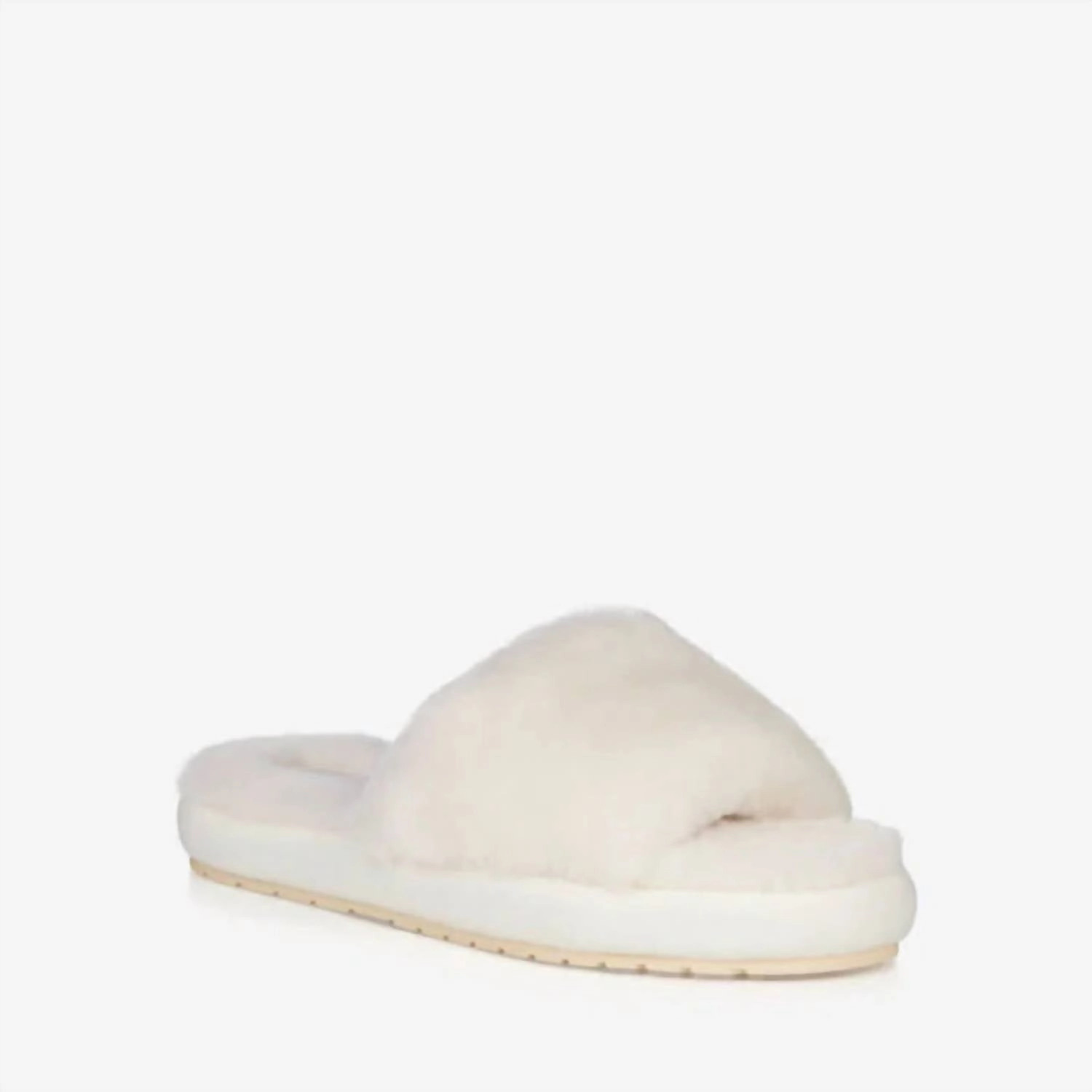 Women's Mckay Slipper In Natural Womens Slippers at low price