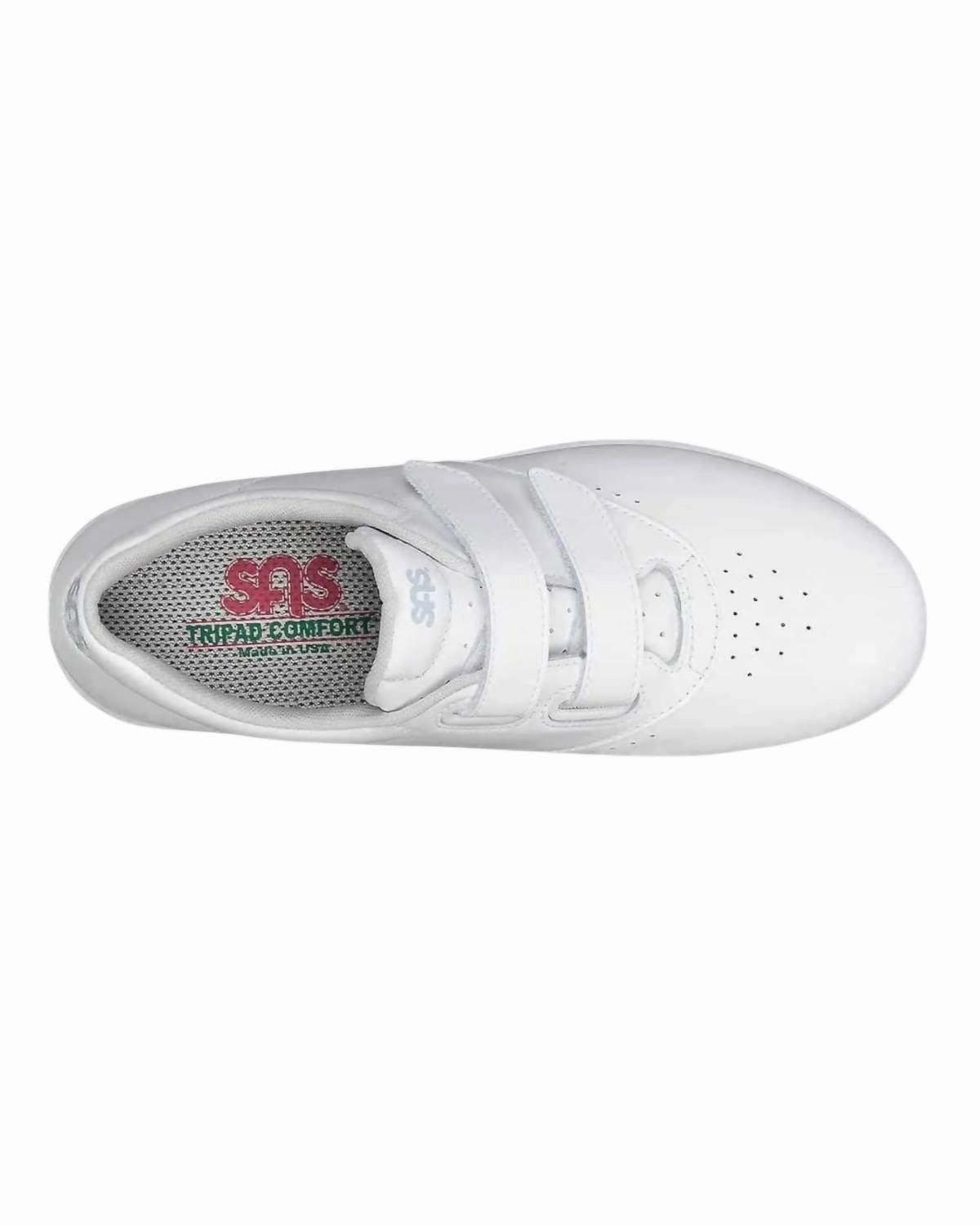 Women's Me Too Walking Shoes-Wide In White