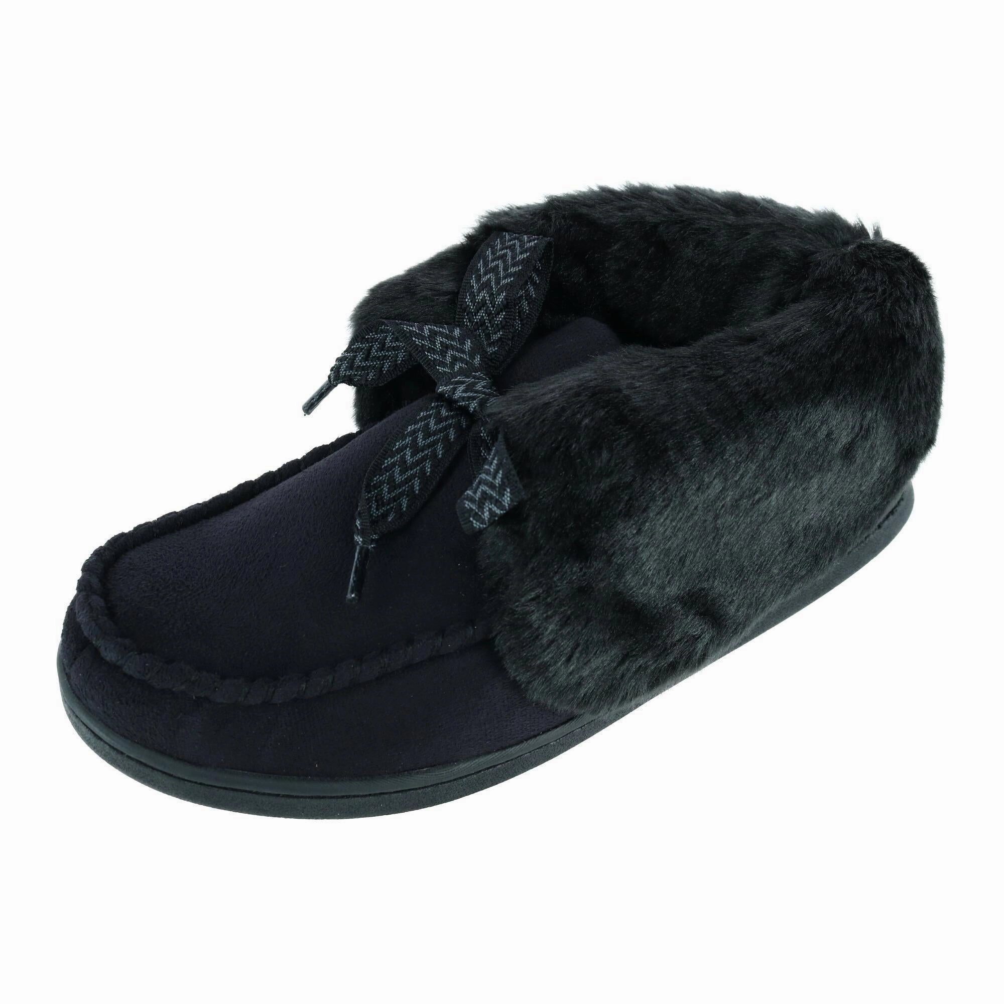 Women's Microsuede Nelly Moc Bootie Slippers