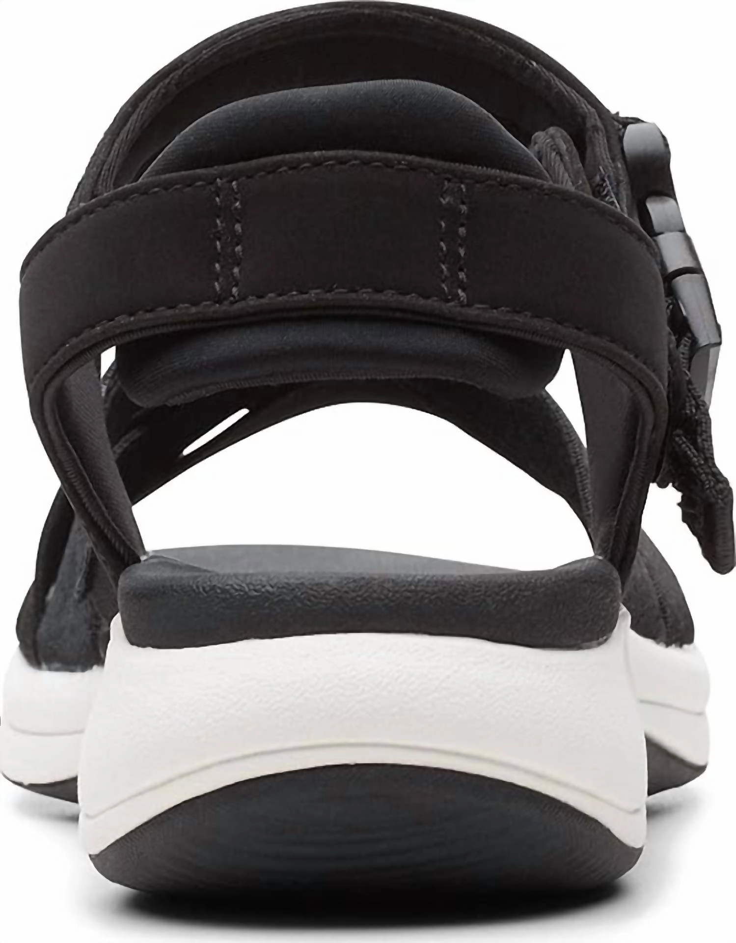 Women's Mira Tide Flat Sandal In Black Textile