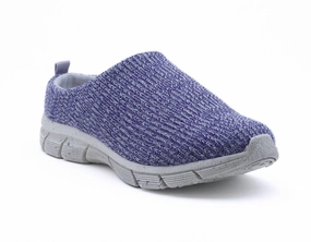 Women's Mudgee Wool All Terrain Slipper In Blue Womens Slippers at low price