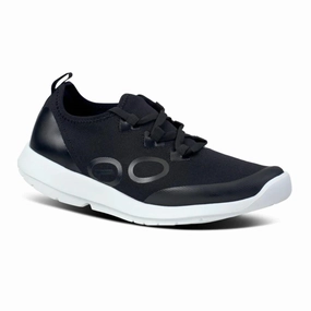 Women's Oomg Sport Lace Sneaker In White/black Light Womens Sneakers clearance