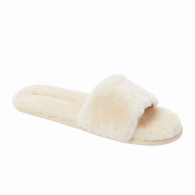 Women's Palah Shearling Slide In Natural Shearling Womens Slippers at low price