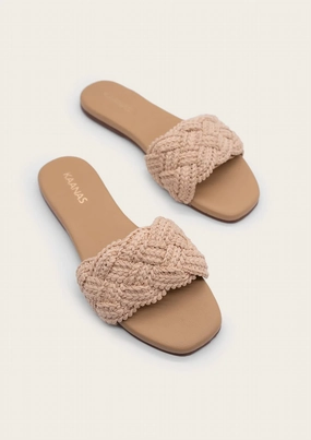 Women's Pansy Sandal In Natural Womens Outdoor Sandals on offer