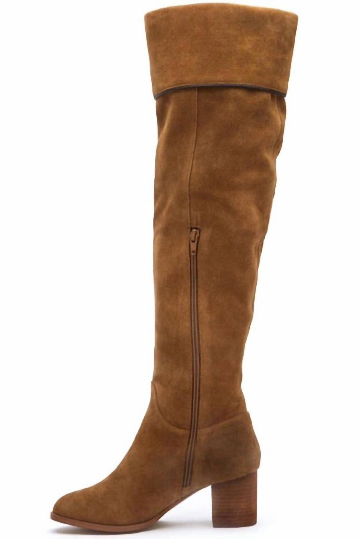 Women's Piper Over The Knee Boots In Cognac